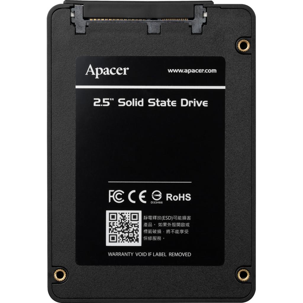 Накопичувач SSD 2.5" 480GB Apacer (AP480GAS340G) - зображення 2