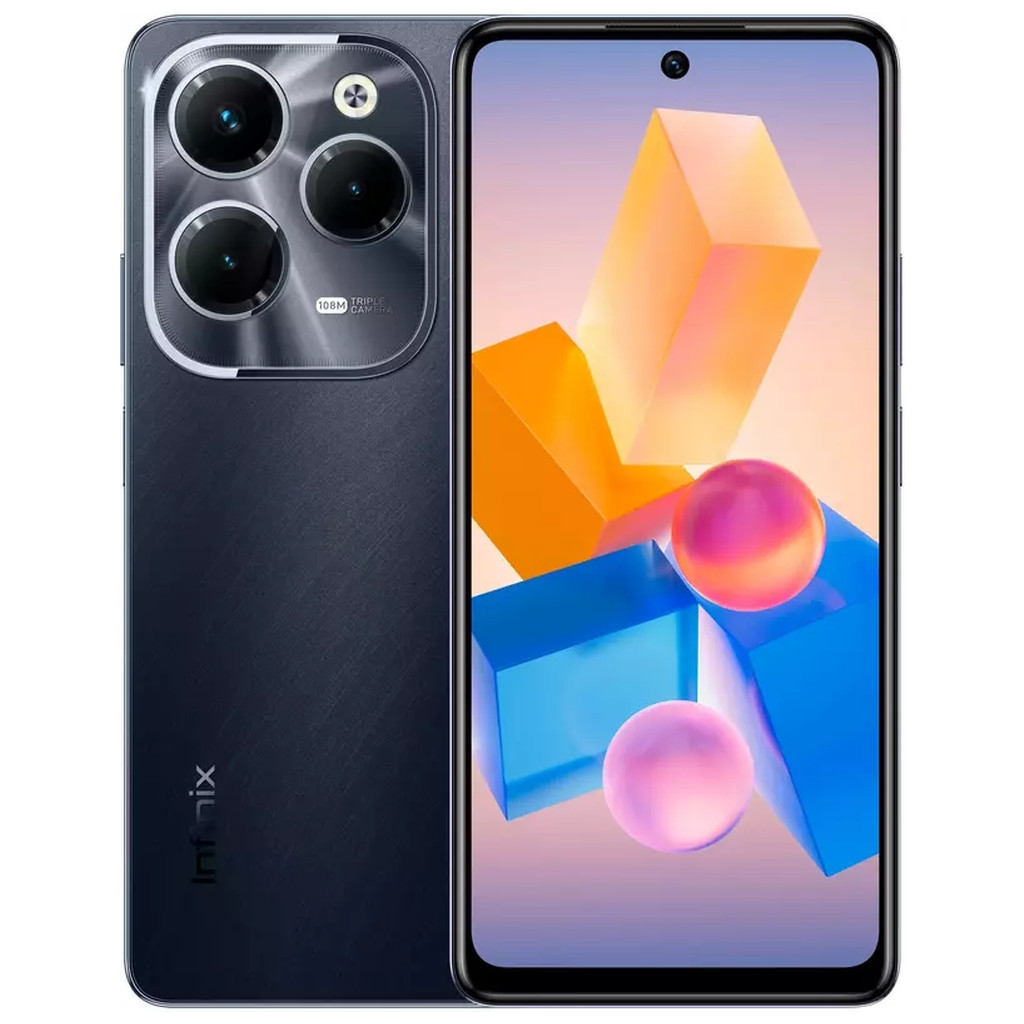 Мобільний телефон Infinix Hot 40 Pro 12/256Gb NFC Starlit Black (4894947018978) - зображення 1