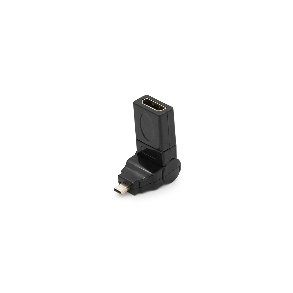 Перехідник microHDMI M to HDMI F 360° Voltronic (YT-A-microHDMI(M)/(F)360°) - зображення 2