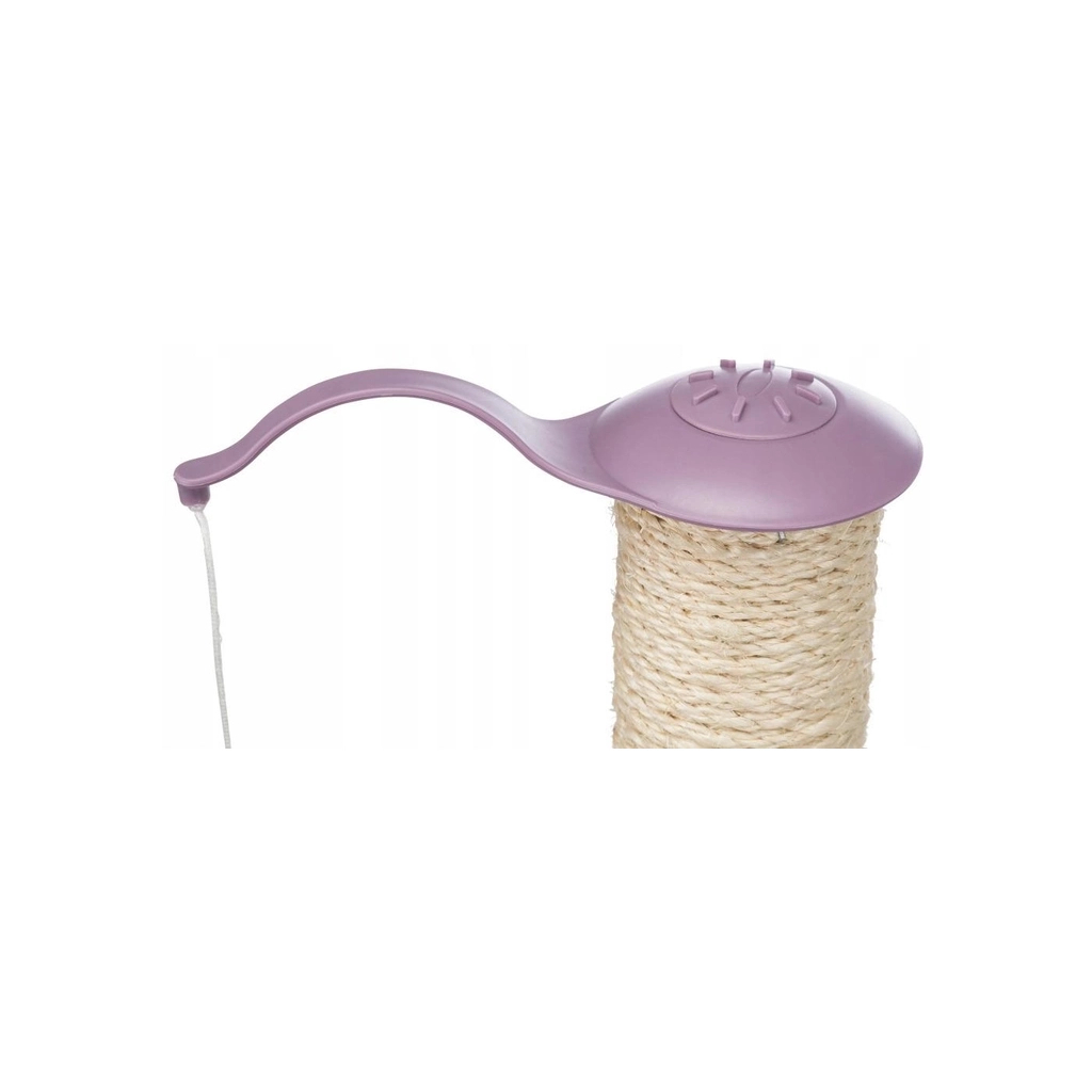 Дряпка (кігтеточка) для котів Trixie Фліс 47 см світло-бузкова (4011905429304) - зображення 2