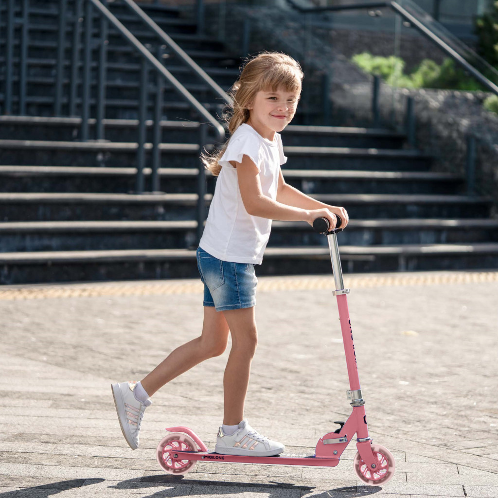 Самокат Miqilong Havoc рожевий (HAVOC-125-PINK) - зображення 11