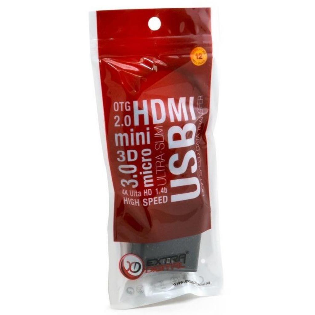 Перехідник DVI-D Dual Link (Male)-VGA (Female), 0.15 m Extradigital (KBV1685) - зображення 5