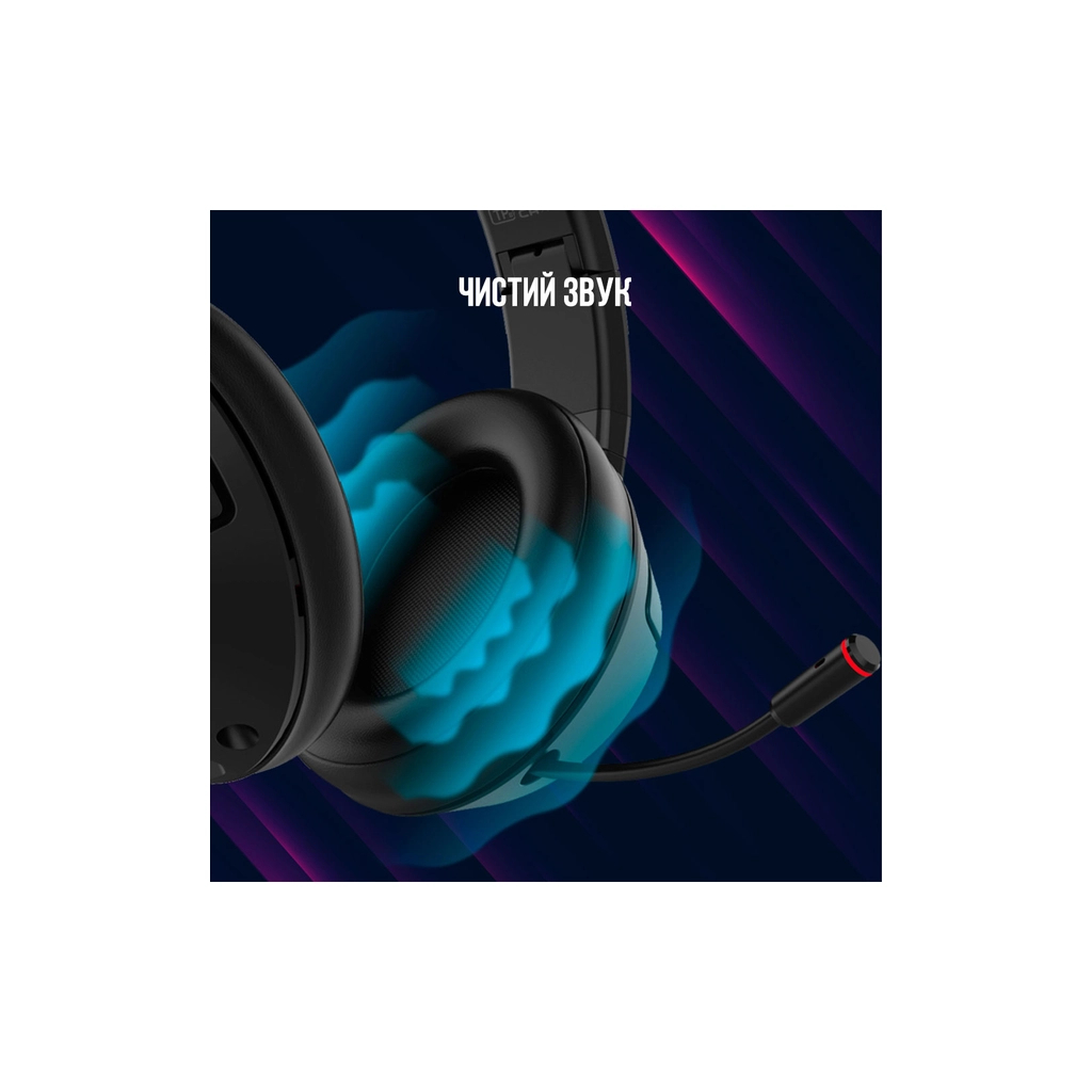 Навушники Lorgar Noah 701 Black (LRG-GHS701) - зображення 5