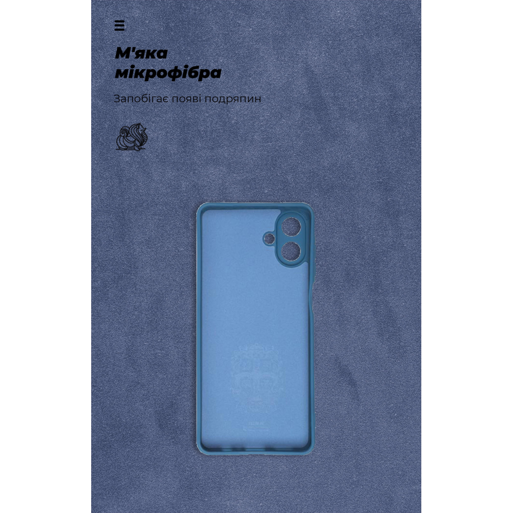 Чохол до мобільного телефона Armorstandart ICON Samsung A07 4G Dark Blue (ARM86778) - зображення 4
