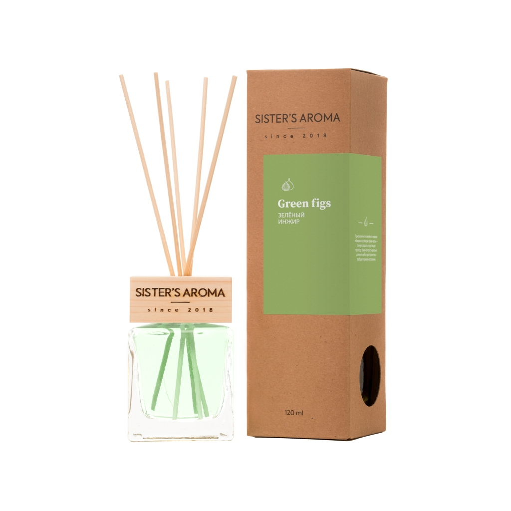 Аромадифузор Sister's Aroma Зелений інжир 110 мл (8681301036251) - зображення 2