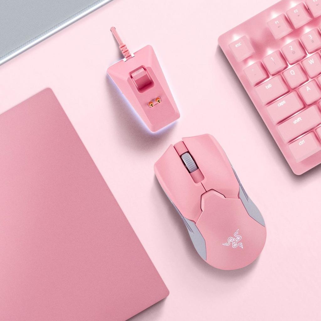 Мишка Razer Viper Ultimate Wireless & Mouse Dock Quartz (RZ01-03050300-R3M1) - зображення 4