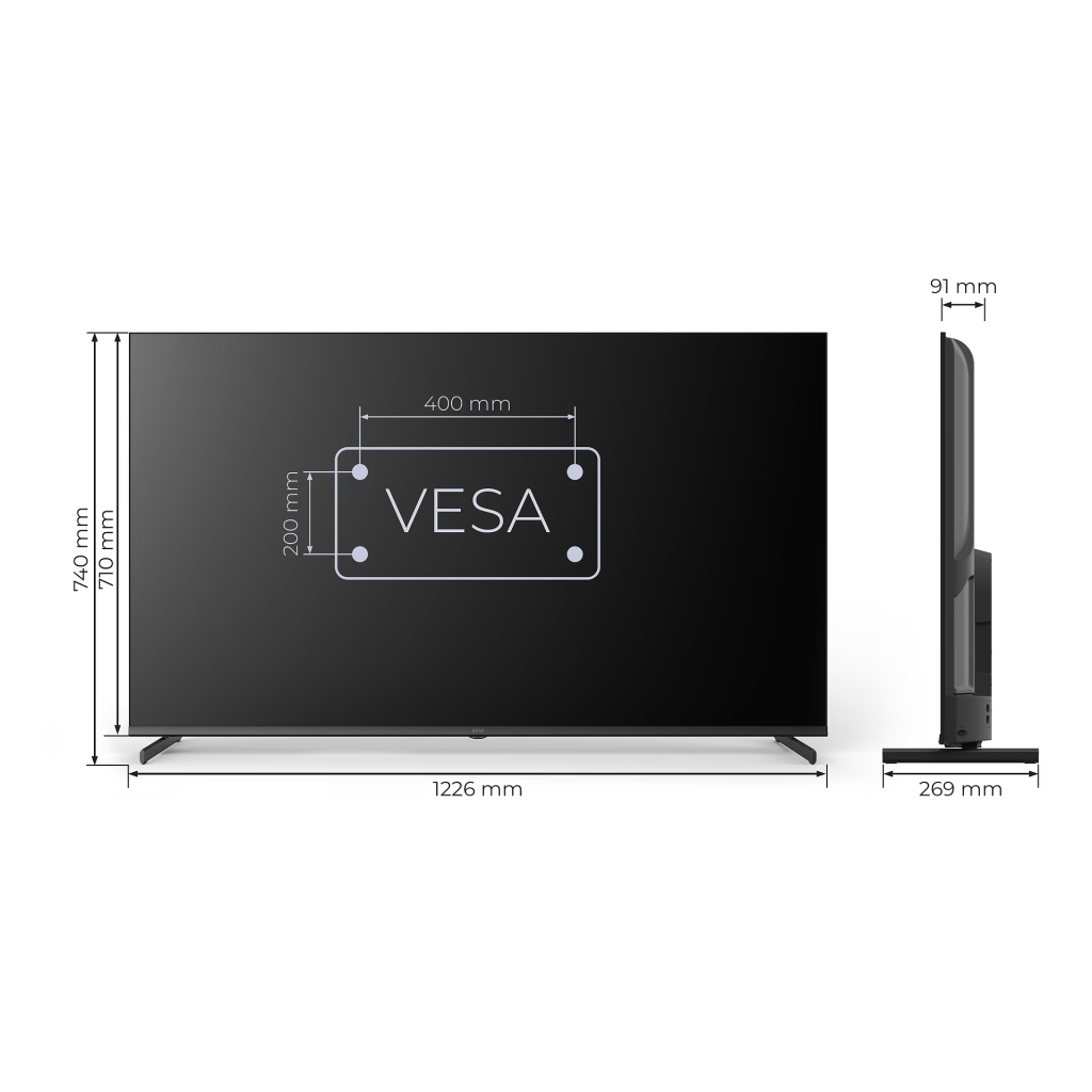 Телевізор Kivi 55U710QB - зображення 10