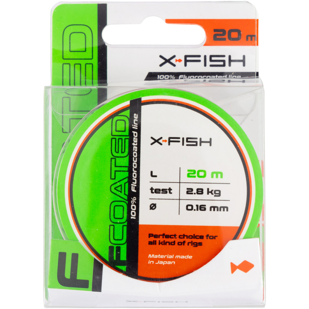Флюорокарбон X-Fish FCoated 20m 0.16mm 2.8kg (1917.01.41) - зображення 2