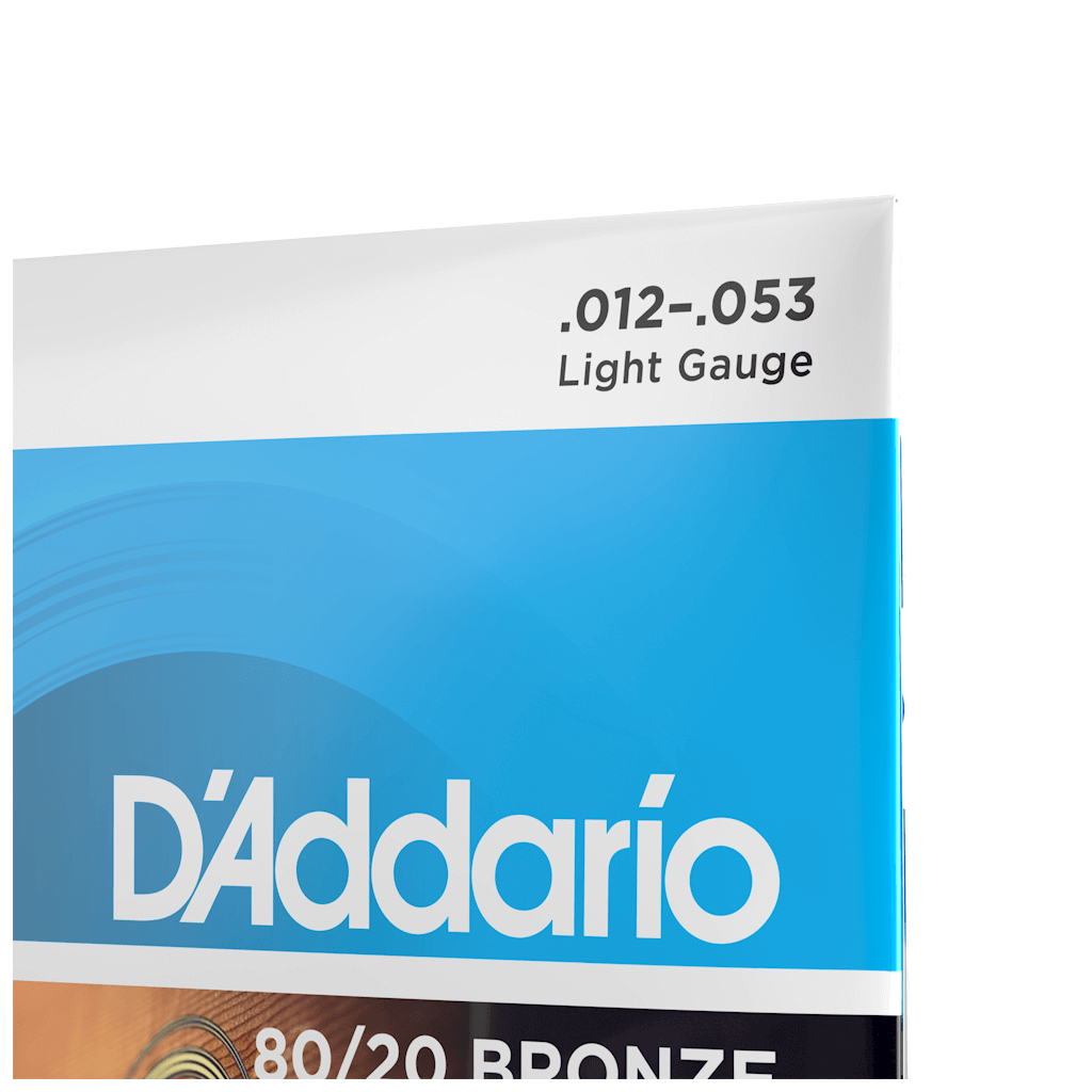 Струни для гітари D'Addario 80/20 Bronze Regular Light (12-53) (EJ11) - зображення 4