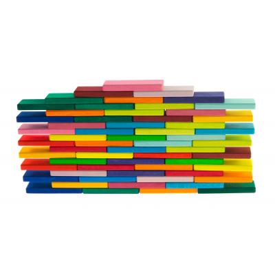 Конструктор Nic дерев'яний Будівельні пластини Башта 60 ел. (NIC523300) - зображення 6