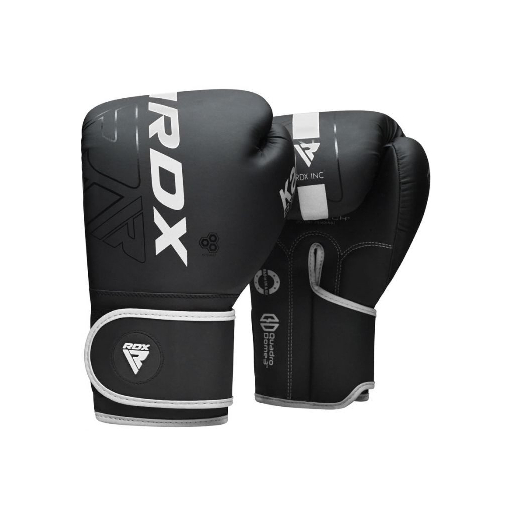 Боксерські рукавички RDX F6 Kara Matte White 8 унцій (BGR-F6MW-8OZ) - зображення 2