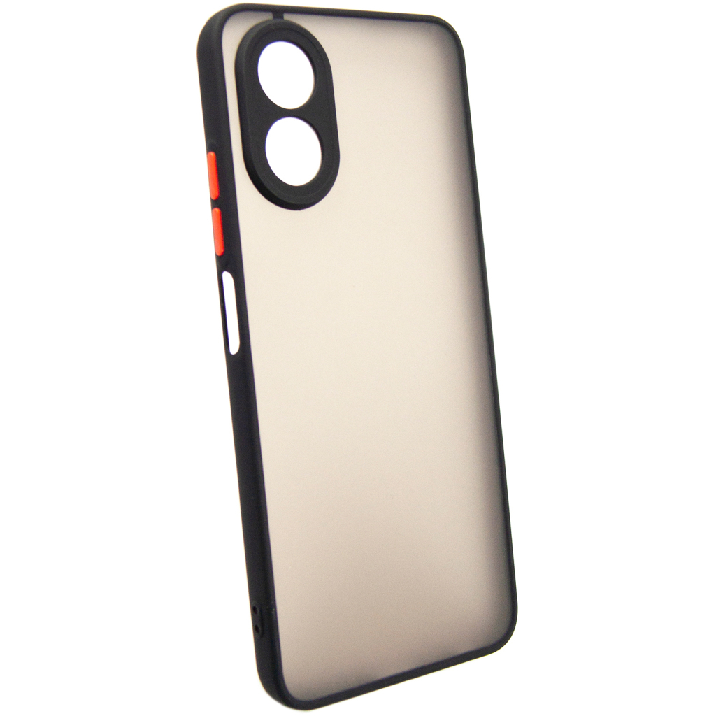Чохол до мобільного телефона Dengos Matte OPPO A18 (black) (DG-TPU-MATT-135) - зображення 2