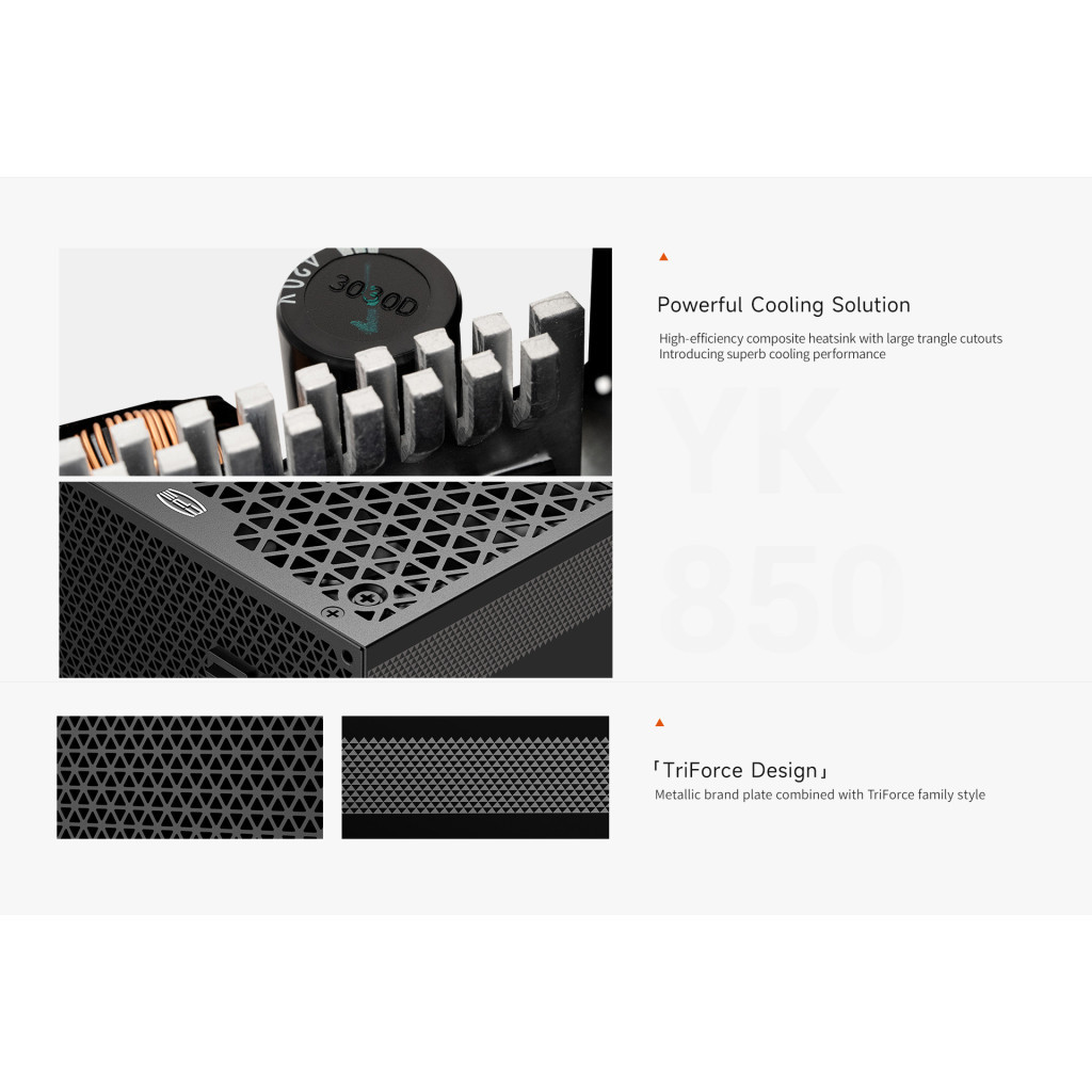 Блок живлення PcCooler 1000W (YK1000) - зображення 11