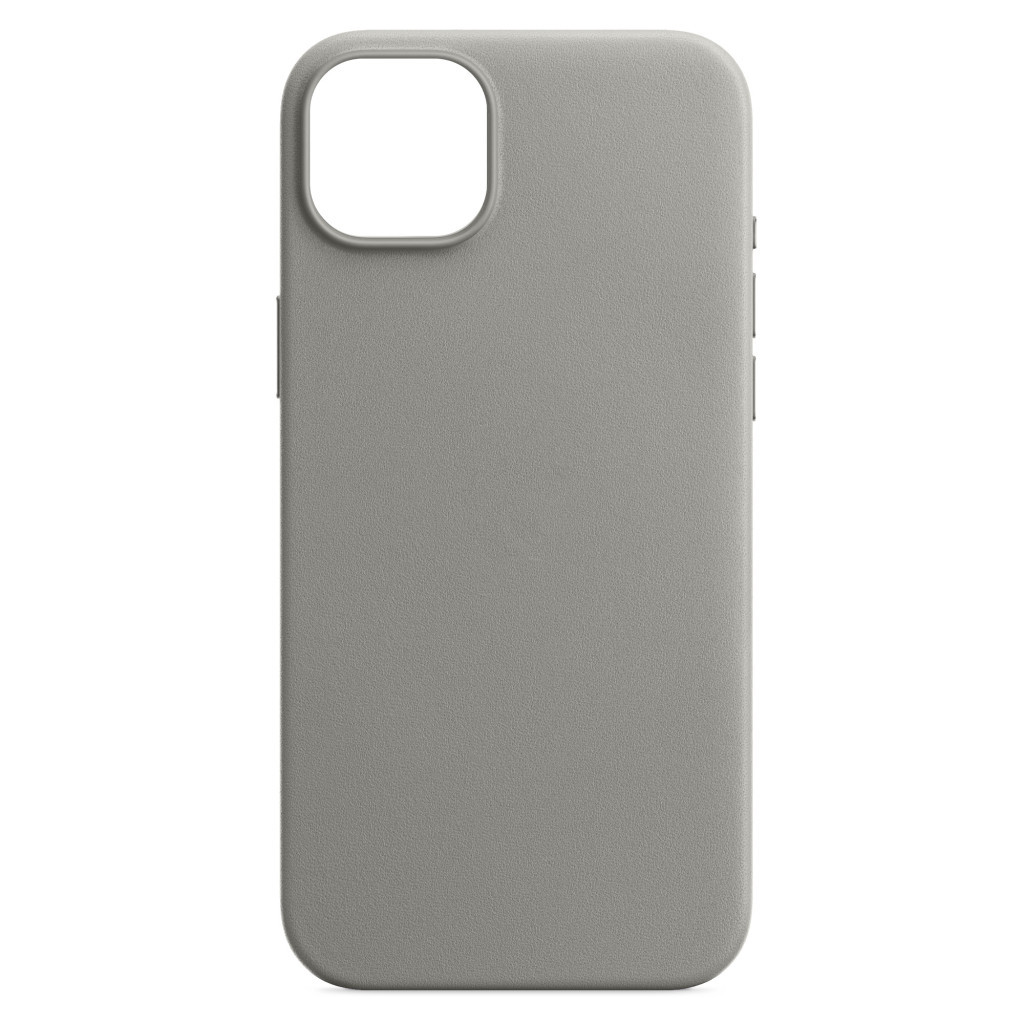 Чохол до мобільного телефона Armorstandart FAKE Leather Case Apple iPhone 15 Plus Grey (ARM76295) - зображення 1