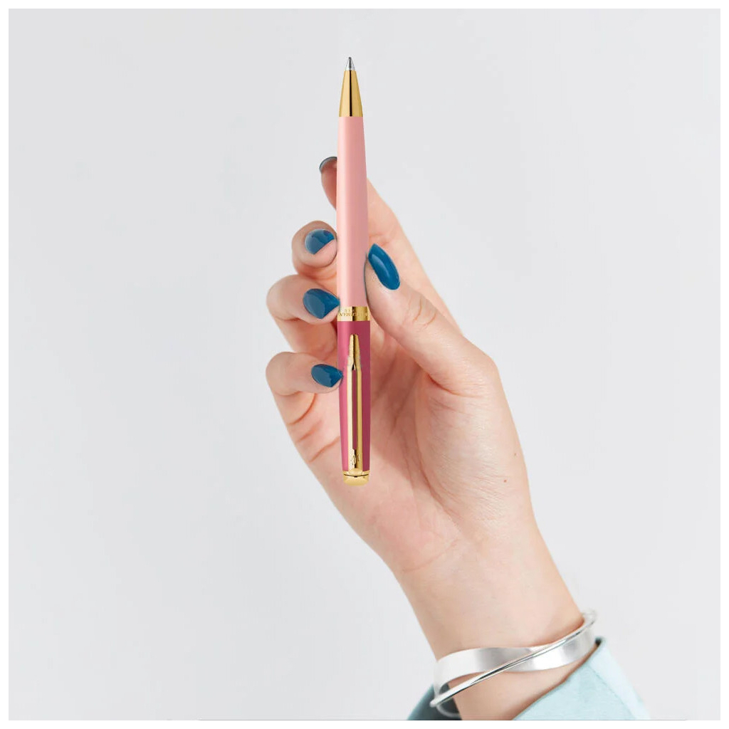Ручка кулькова Waterman HEMISPHERE Colour Blocking Pink GT BP (22 581) - изображение 7