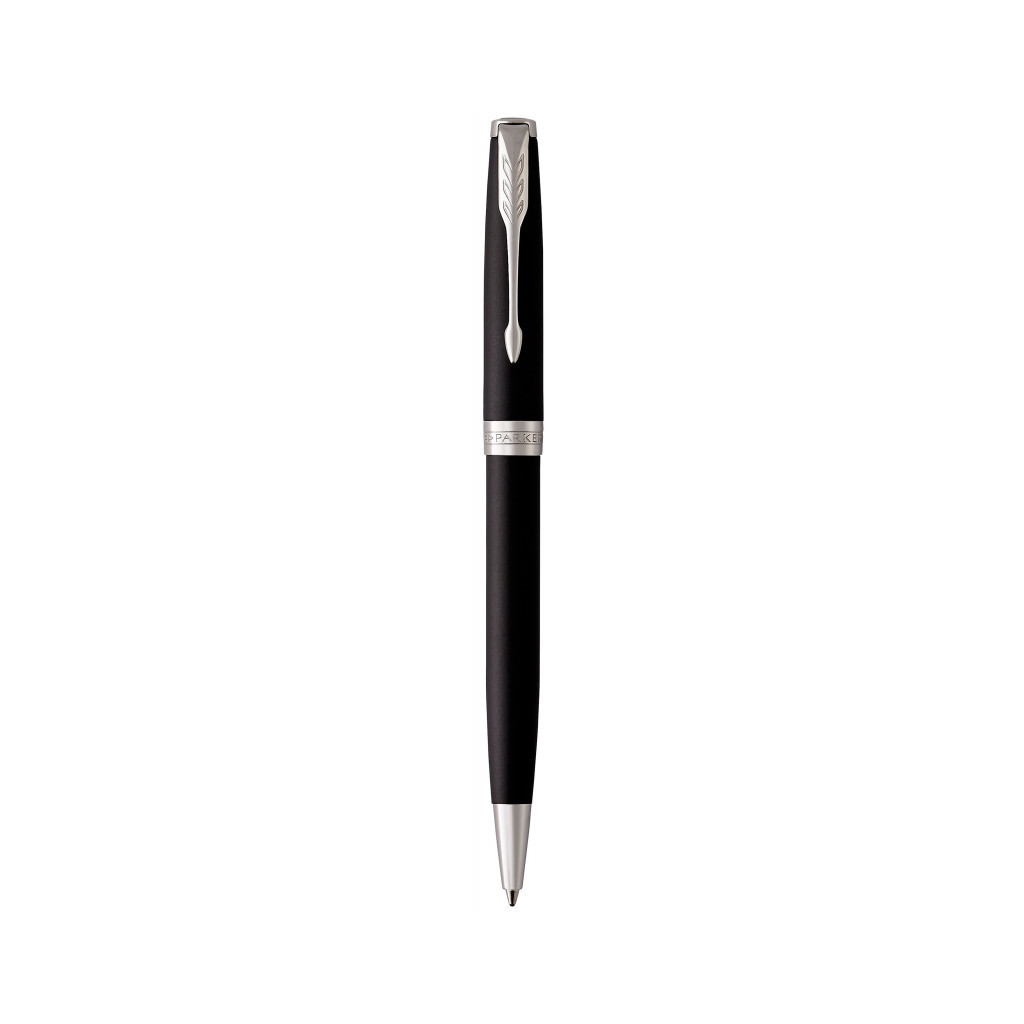 Ручка кулькова Parker SONNET 17 Matte Black Lacquer CT BP (84 932) - зображення 1