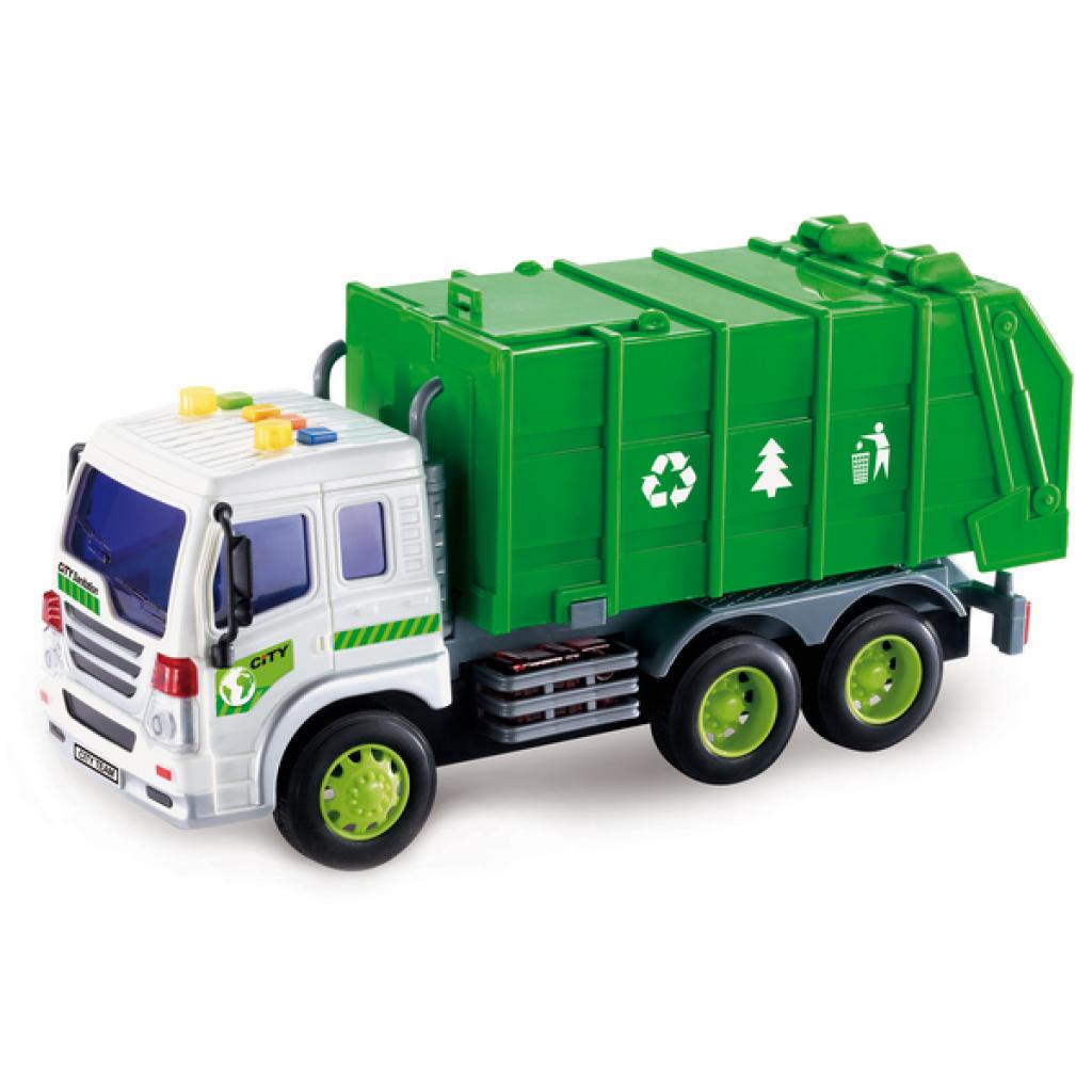 Машина Wenyi інерційна Сміттєвоз зі звуком і світлом 1:16 (WY-320A) - зображення 1
