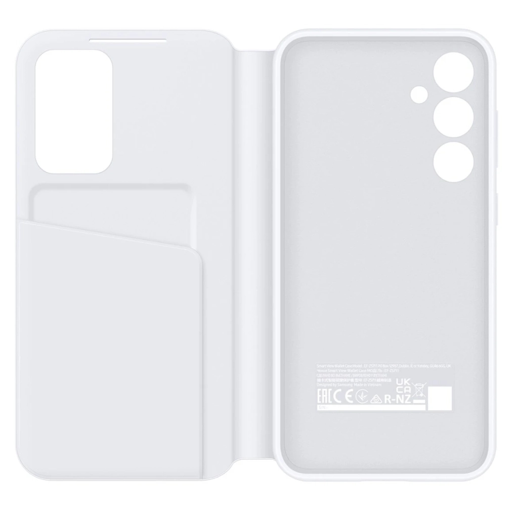 Чохол до мобільного телефона Samsung S23 FE Smart View Wallet Case White (EF-ZS711CWEGWW) - зображення 5