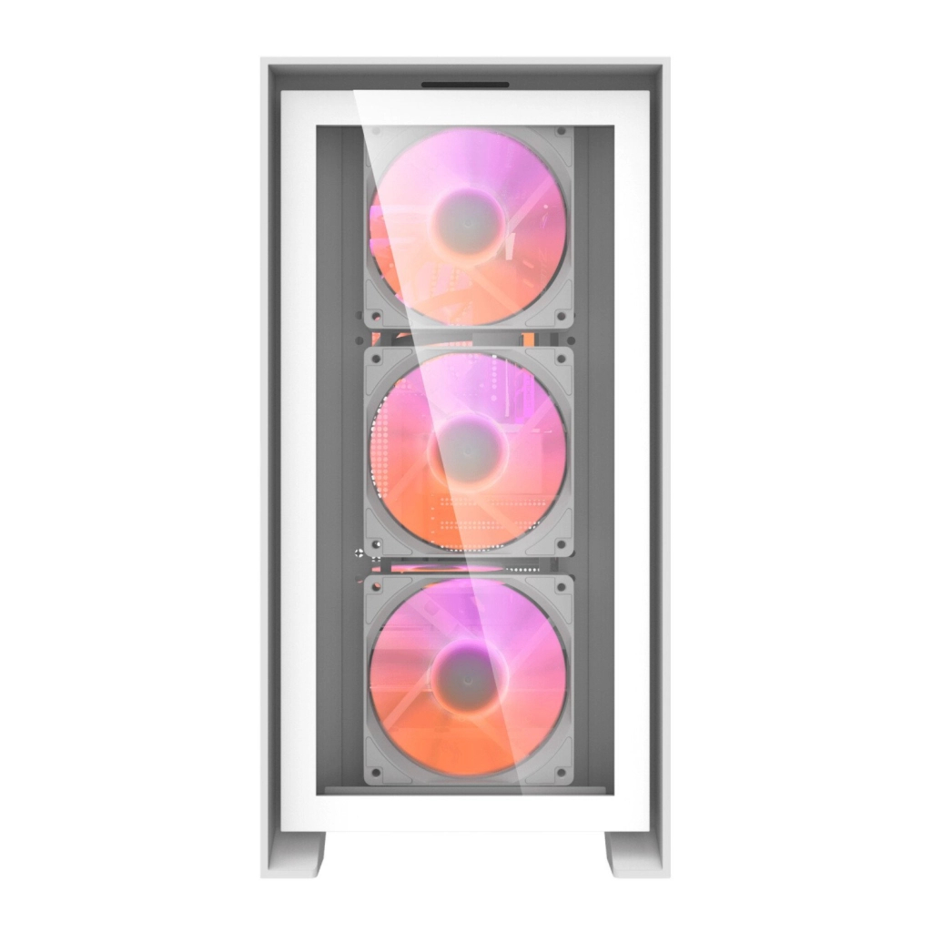 Корпус для ПК DARKFLASH DRX70 GLASS WHITE - зображення 4