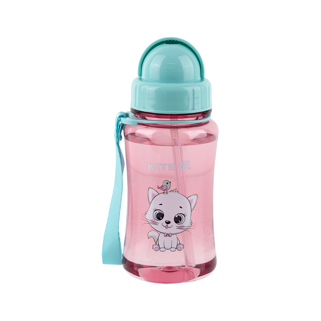 Поїльник-непроливайка Kite Kitty, 350 мл, рожева (K25-399-2) - зображення 1
