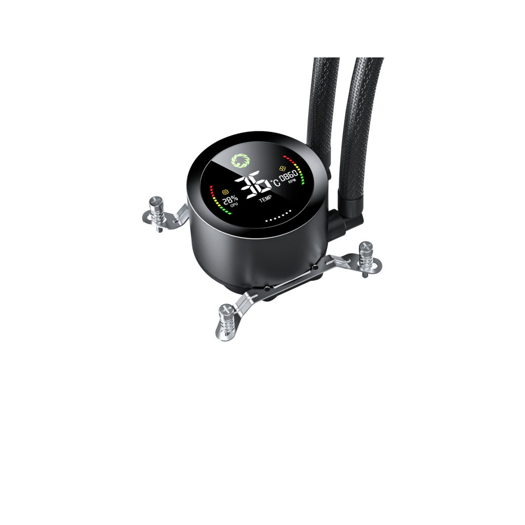 Система рідинного охолодження Gamemax IceBurg 360 Digital BK - зображення 7