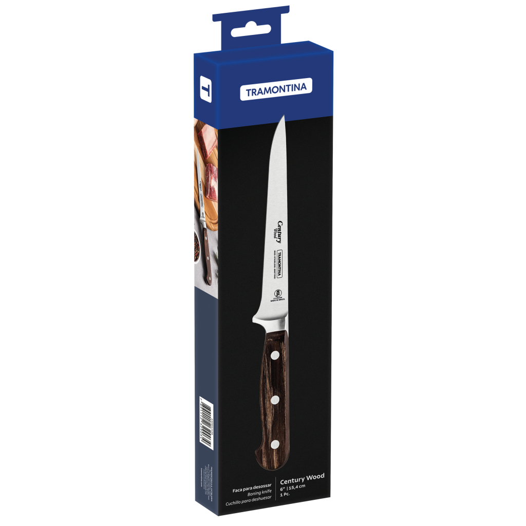 Кухонний ніж Tramontina Century Wood для обвалювання 152 мм (21536/196) - зображення 2