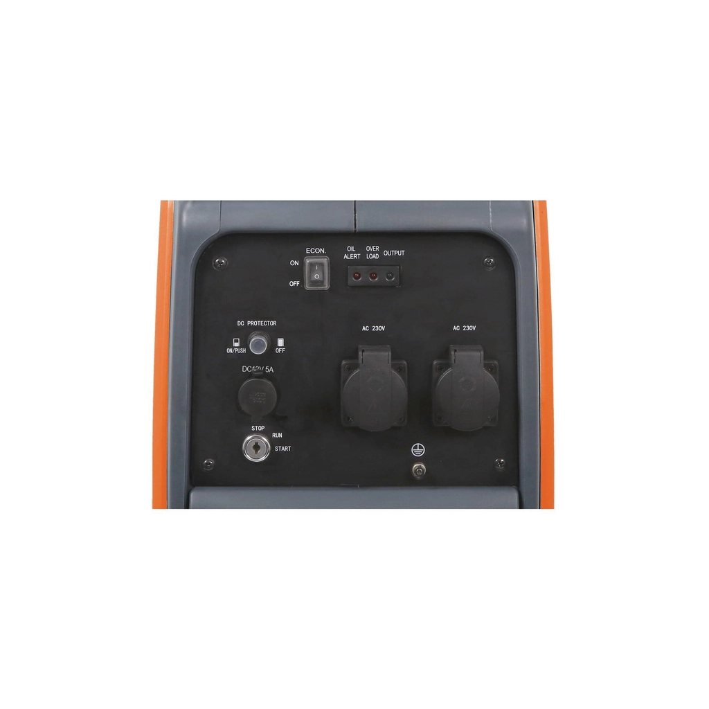 Генератор UNICRAFT інверторний PG-I 35 SE, 2.8kW (3.1kW), 220V, 50Hz, 7.5л (UNICRAFT PG-I 35 SE) - изображение 3