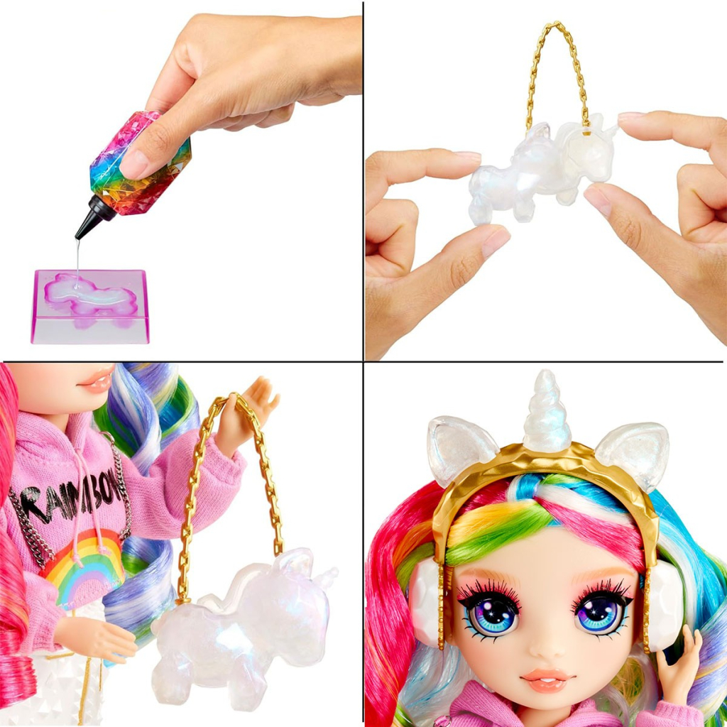 Лялька Rainbow High серії Creative Crystals - Амая (121411) - зображення 10