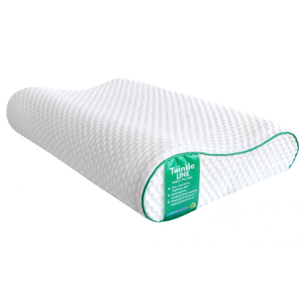 Подушка Highfoam дитяча ортопедична Noble Twinkle Air 49 х 32 х 10.5 см (4820000883696) - зображення 4