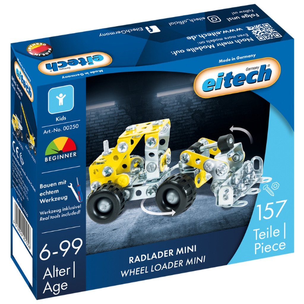 Конструктор Eitech Міні колісний навантажувач (С250) - зображення 1