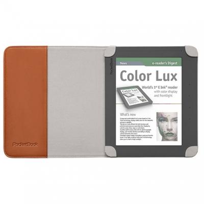 Чохол до електронної книги Pocketbook PB801 brown/grey (PBPUC-8-BR-BK) - зображення 3