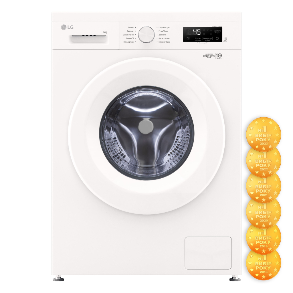 Пральна машина LG F2Y1NS3W - зображення 9