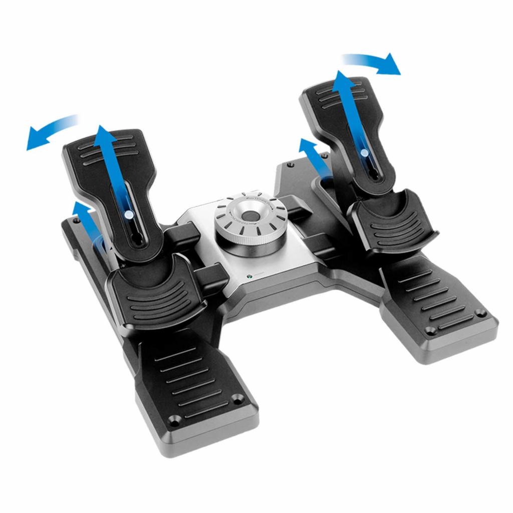 Педалі ігрові Logitech G Saitek Pro Flight Rudder Pedals PC (945-000005) - зображення 3