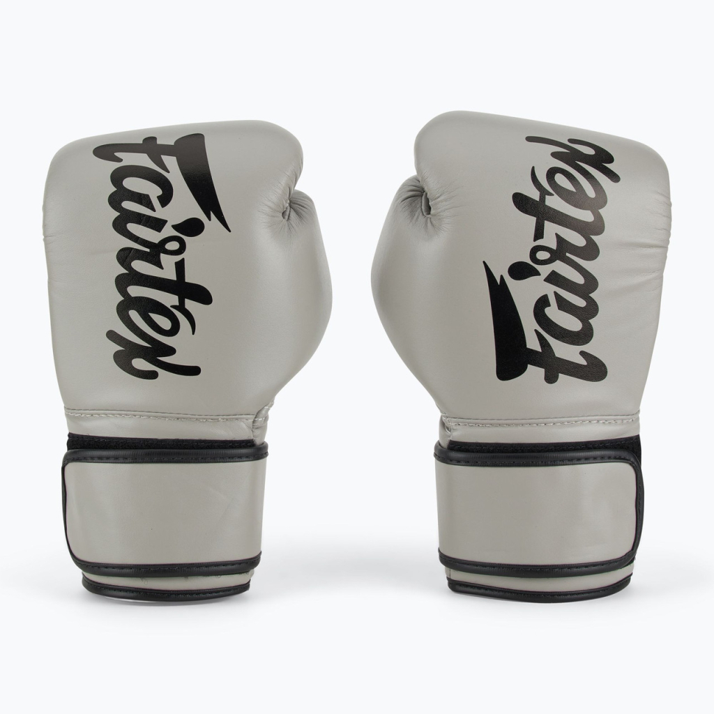 Боксерські рукавички Fairtex BGV14 Grey 12 унцій (бинти в комплекті) (BGV14_12oz_Grey) - зображення 4
