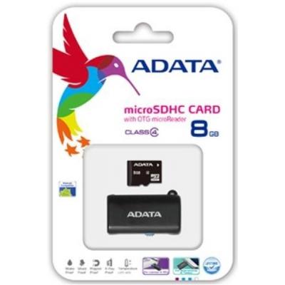 Карта пам'яті ADATA 8GB microSDHC Class 4 (AUSDH8GCL4-ROTGMBK) - зображення 6