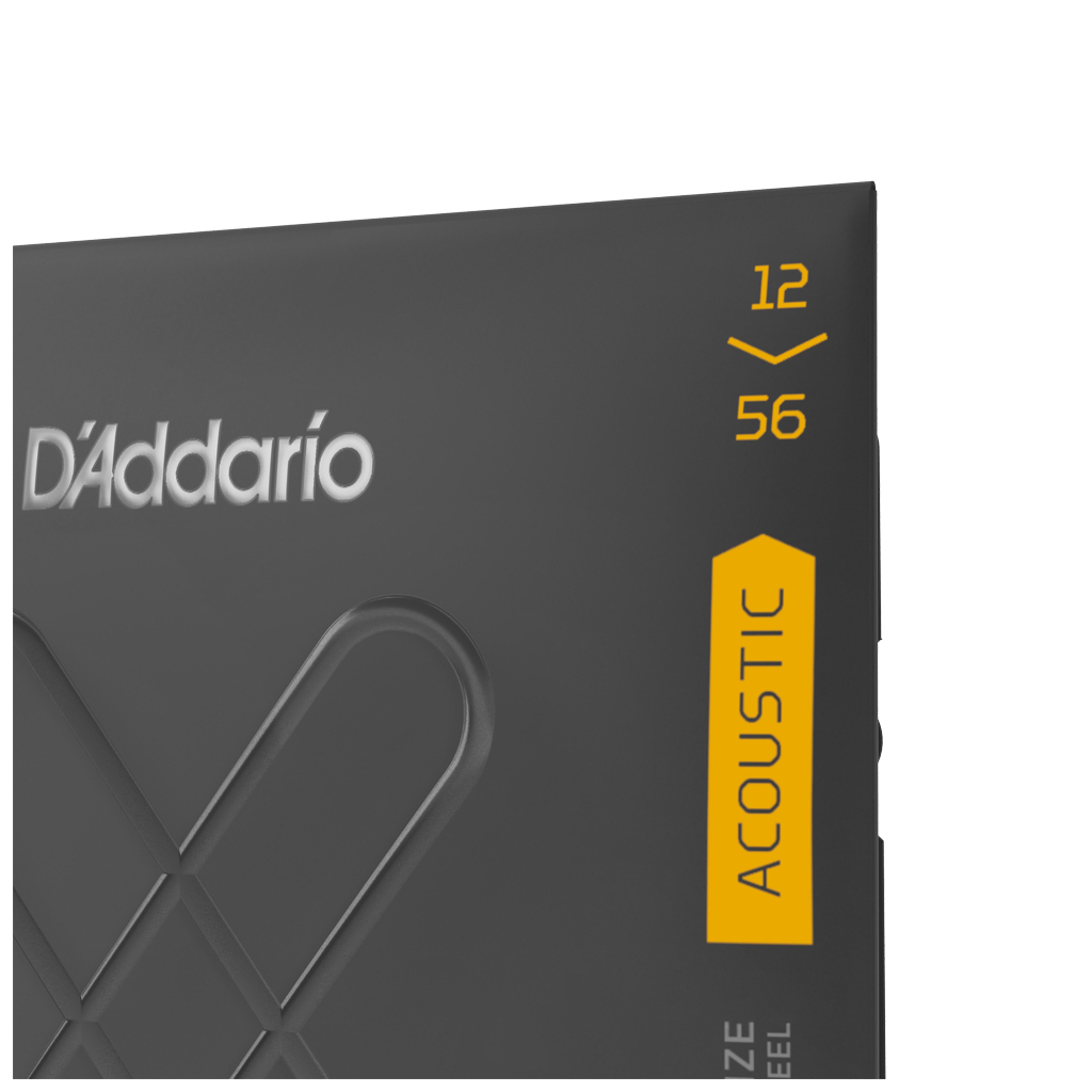 Струни для гітари D'Addario XT 80/20 Bronze Light Top / Medium Bottom (12-56) (XTABR1256) - зображення 4