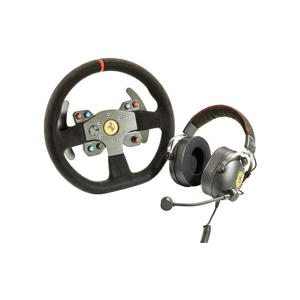 Кермо ThrustMaster Race Kit Ferrari 599XX EVO Edition With Alcantara PC/PS4/PS3 (4160771) - зображення 3