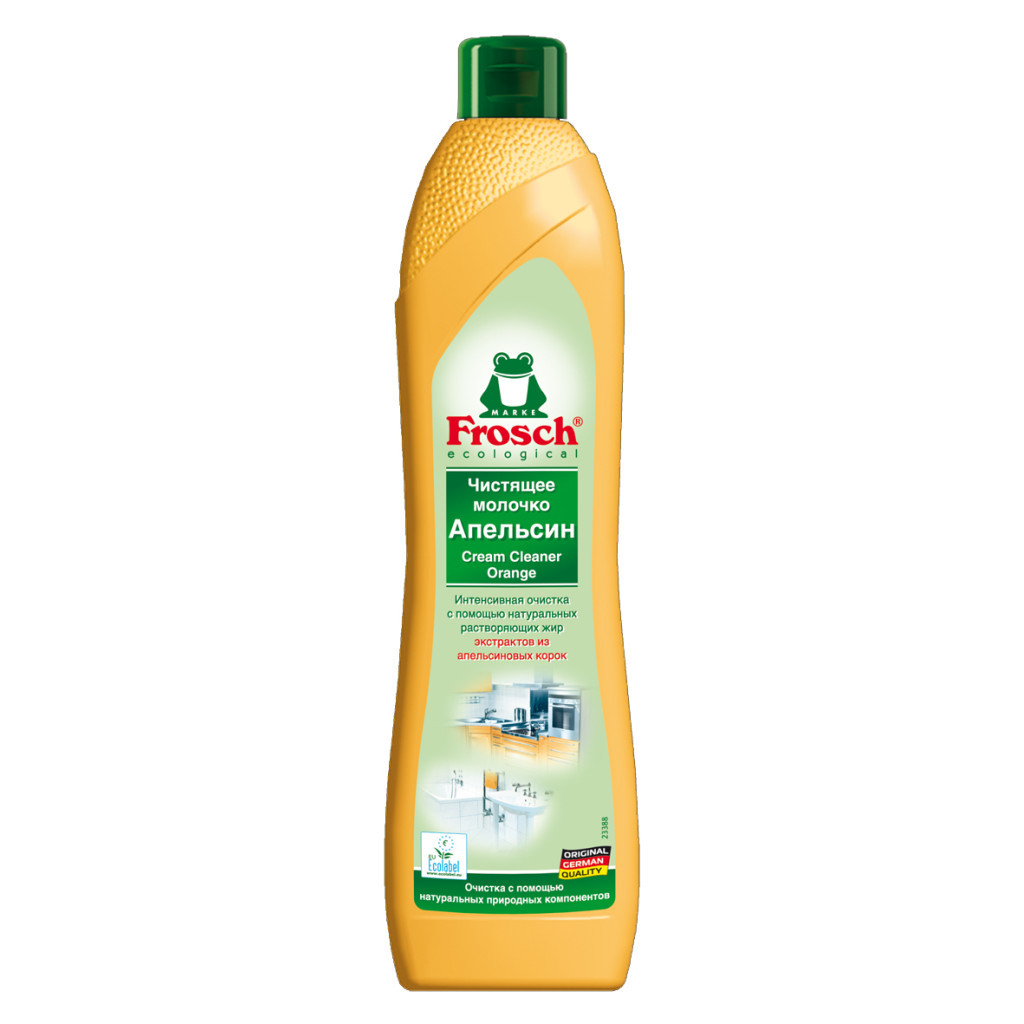 Рідина для чищення ванн Frosch Апельсин 500 мл (4009175148070/4001499013973) - изображение 2