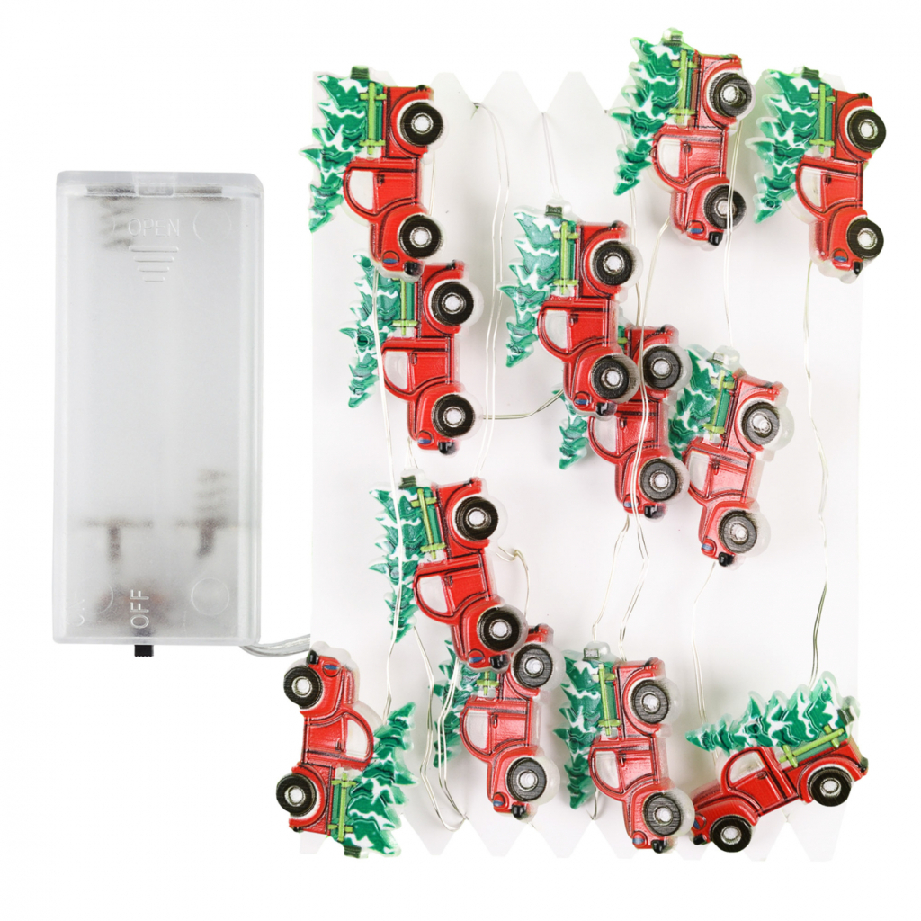 Гірлянда YES! Fun На мідному дроті Авто Санти 20 LED Тепло-біла 2.2 м На батарейках (801207) - зображення 2