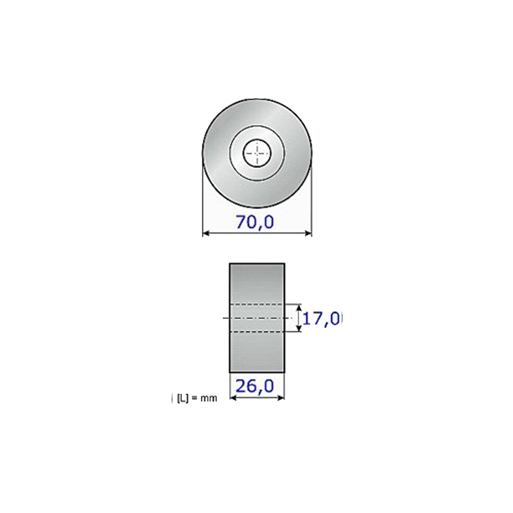 Ролик натягувача ременя INA 531 0891 10 - зображення 2
