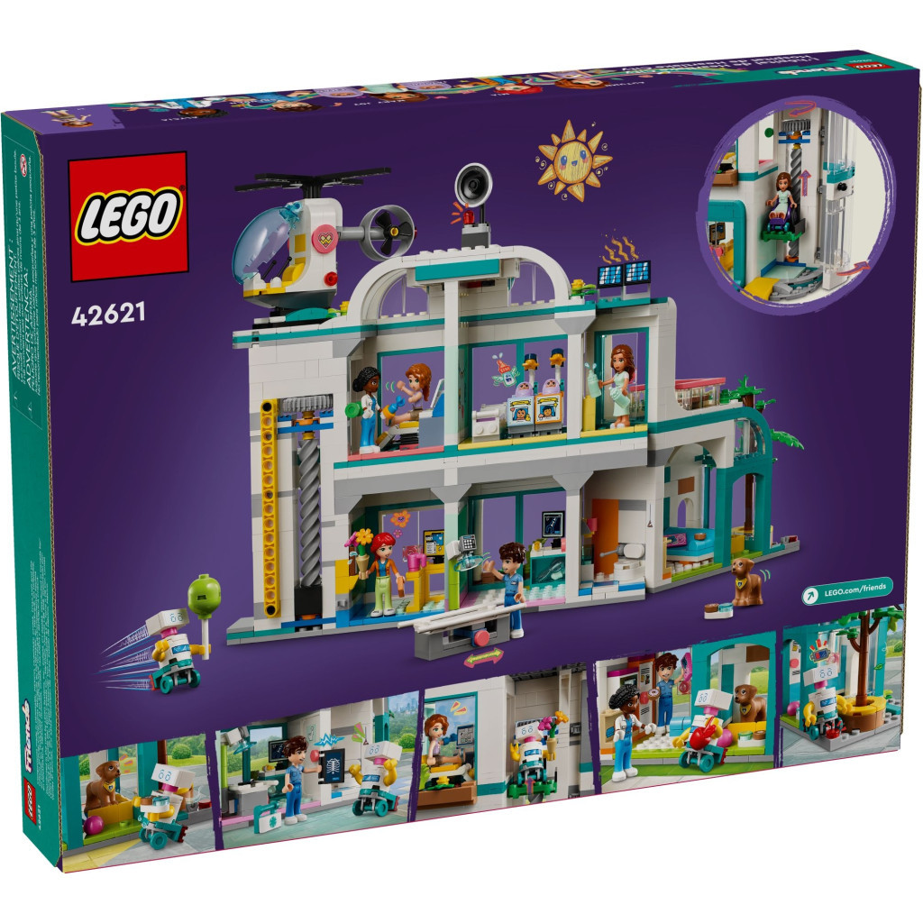 Конструктор LEGO Friends Лікарня в Хартлейк-Сіті 1045 деталей (42621) - зображення 9
