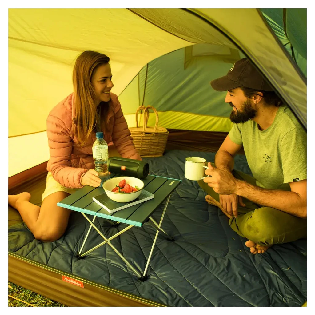 Туристичний стіл Naturehike NH19Z008-Z алюміній Розмір L сірий (6927595750872) - зображення 4