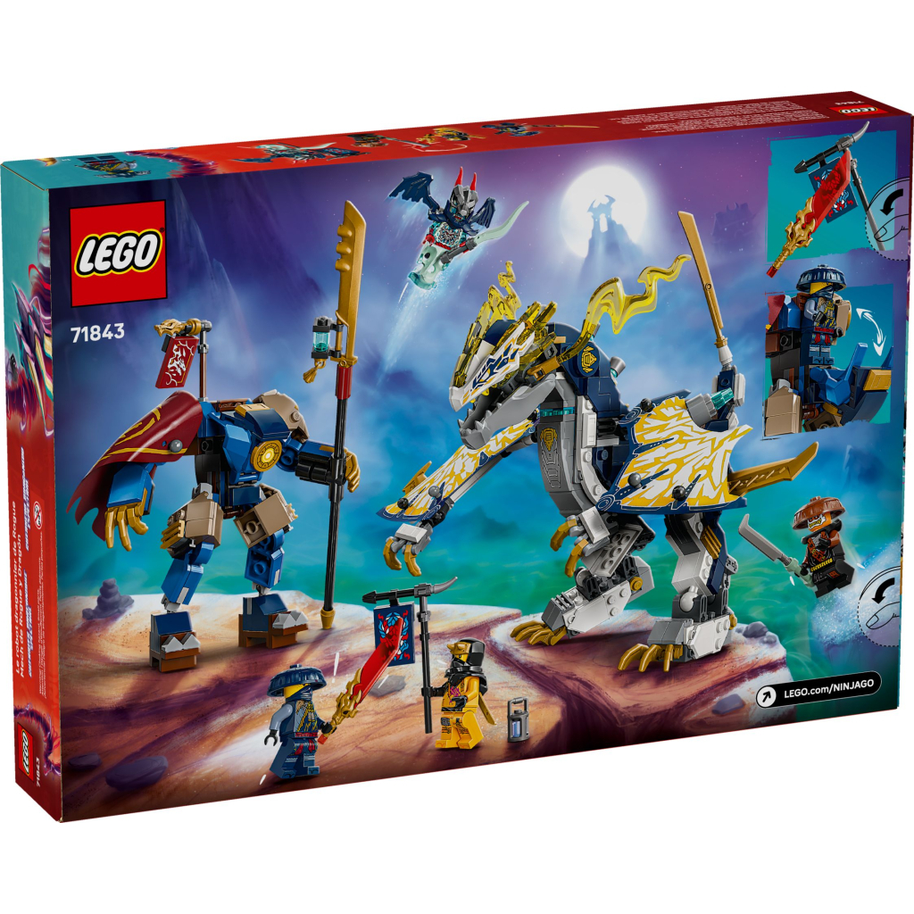 Конструктор LEGO NINJAGO Розбійник: Робот-вершник на драконі (71843) - зображення 7