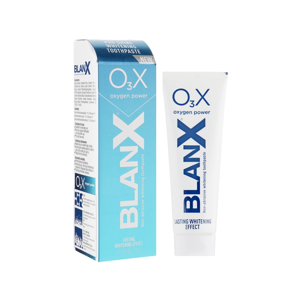 Зубна паста BlanX O3X Oxygen Power 75 мл (8017331065891) - зображення 2