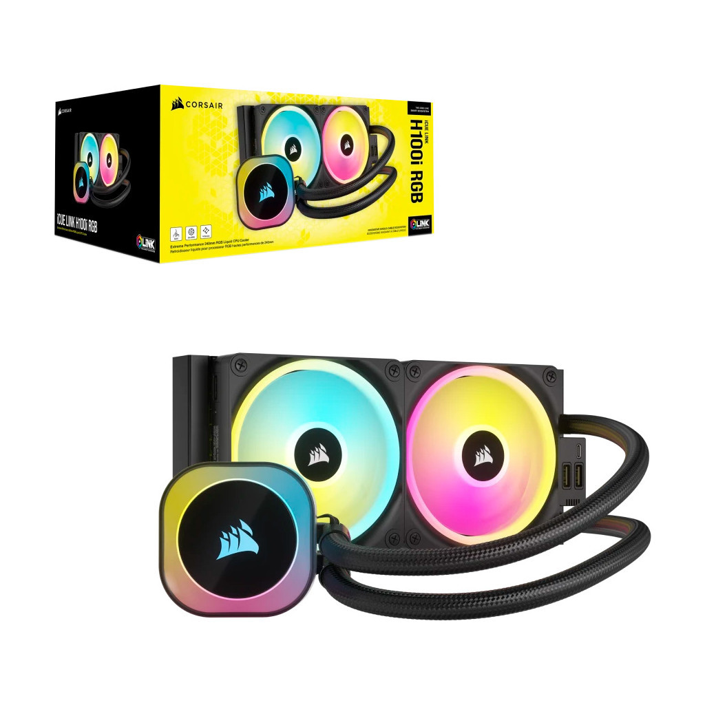 Система рідинного охолодження Corsair iCUE Link H100i RGB (CW-9061001-WW) - изображение 9