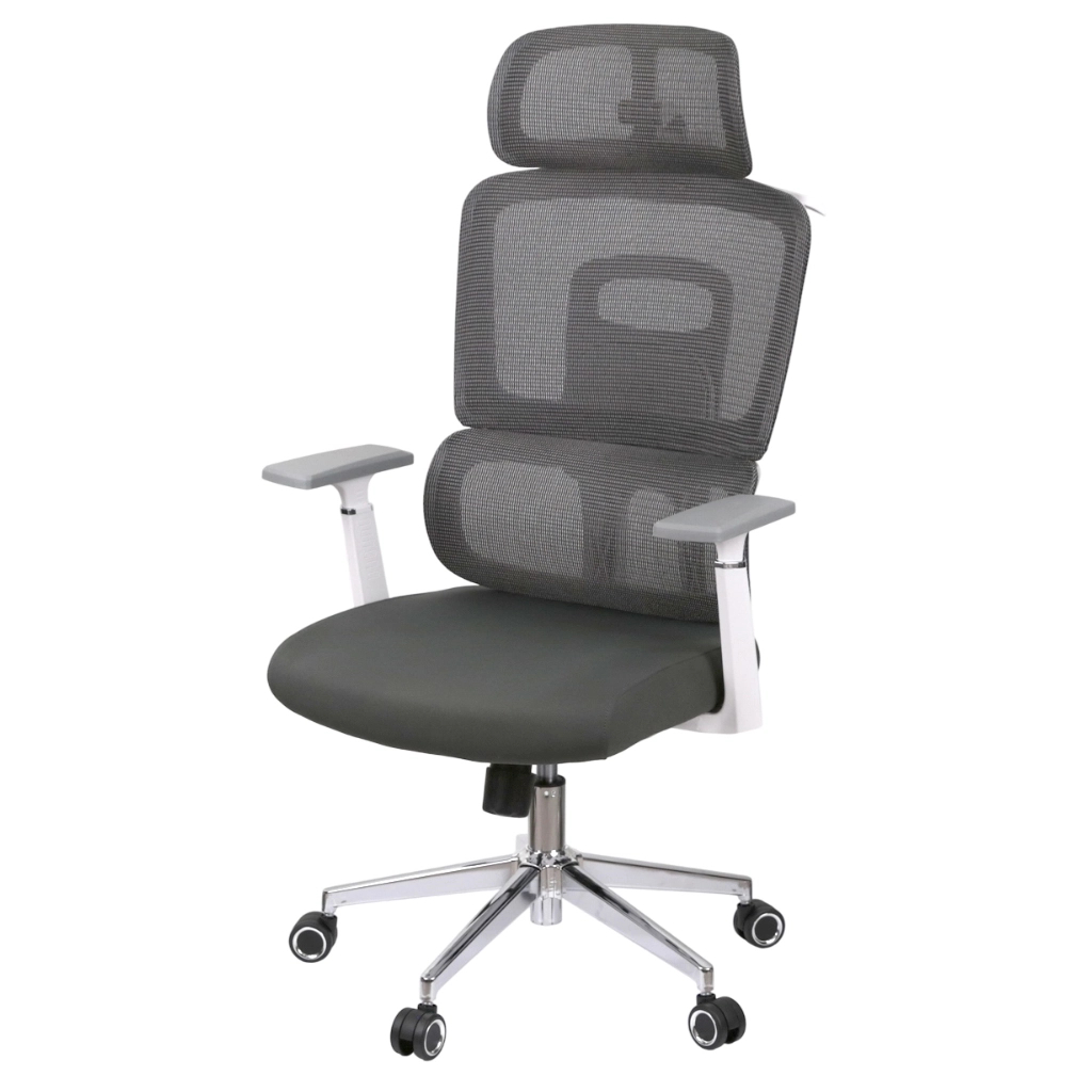 Офісне крісло Аклас Арктик WT R-SR Сірий (LVB-306 Grey OS-3006 Grey) (00144009) - зображення 1