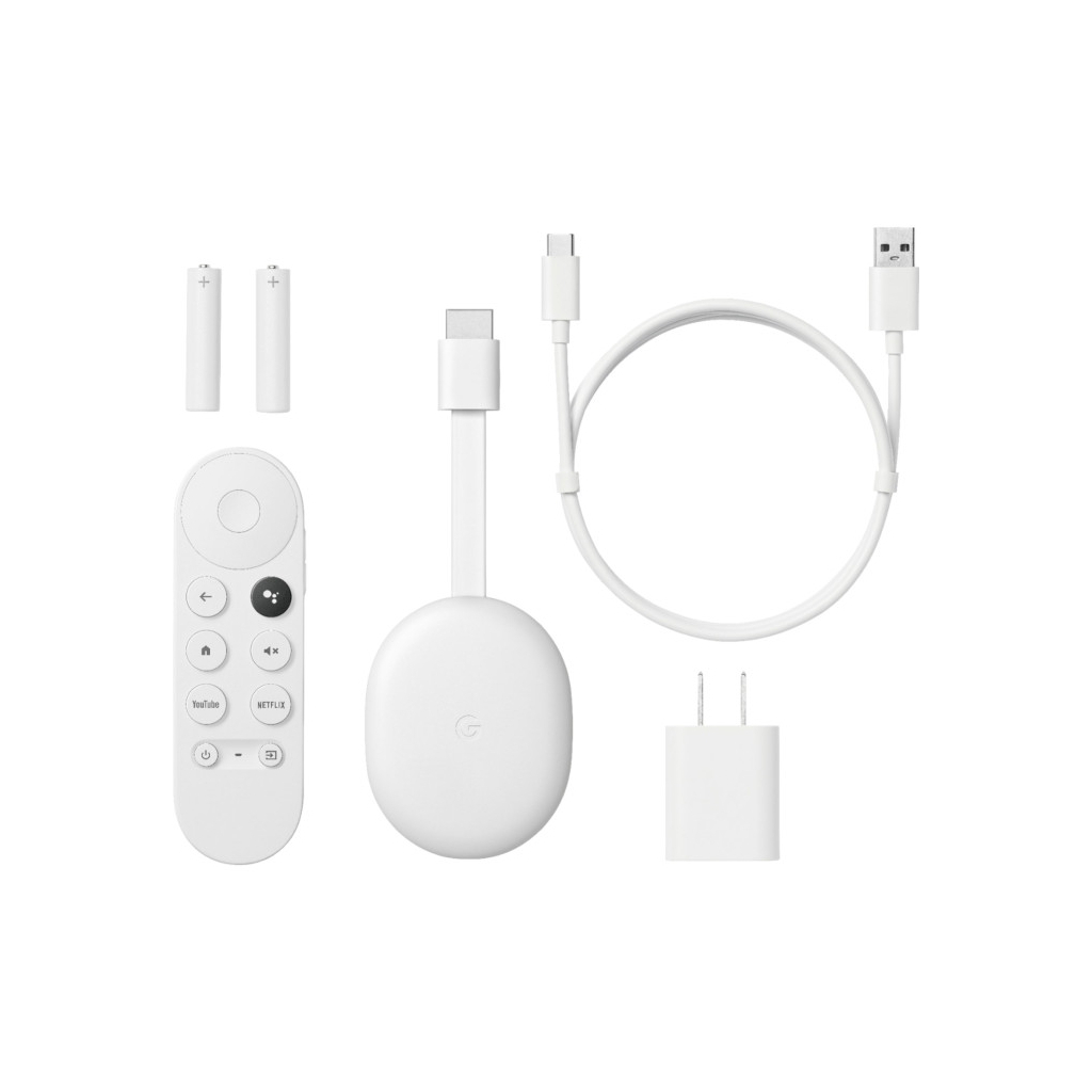 Медіаплеєр Google Chromecast 4K with Google TV (Snow) (GA01919-US) - изображение 6