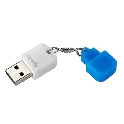 USB флеш накопичувач Apacer 32GB AH154 white/blue USB 3.0 (AP32GAH154U-1) - зображення 4