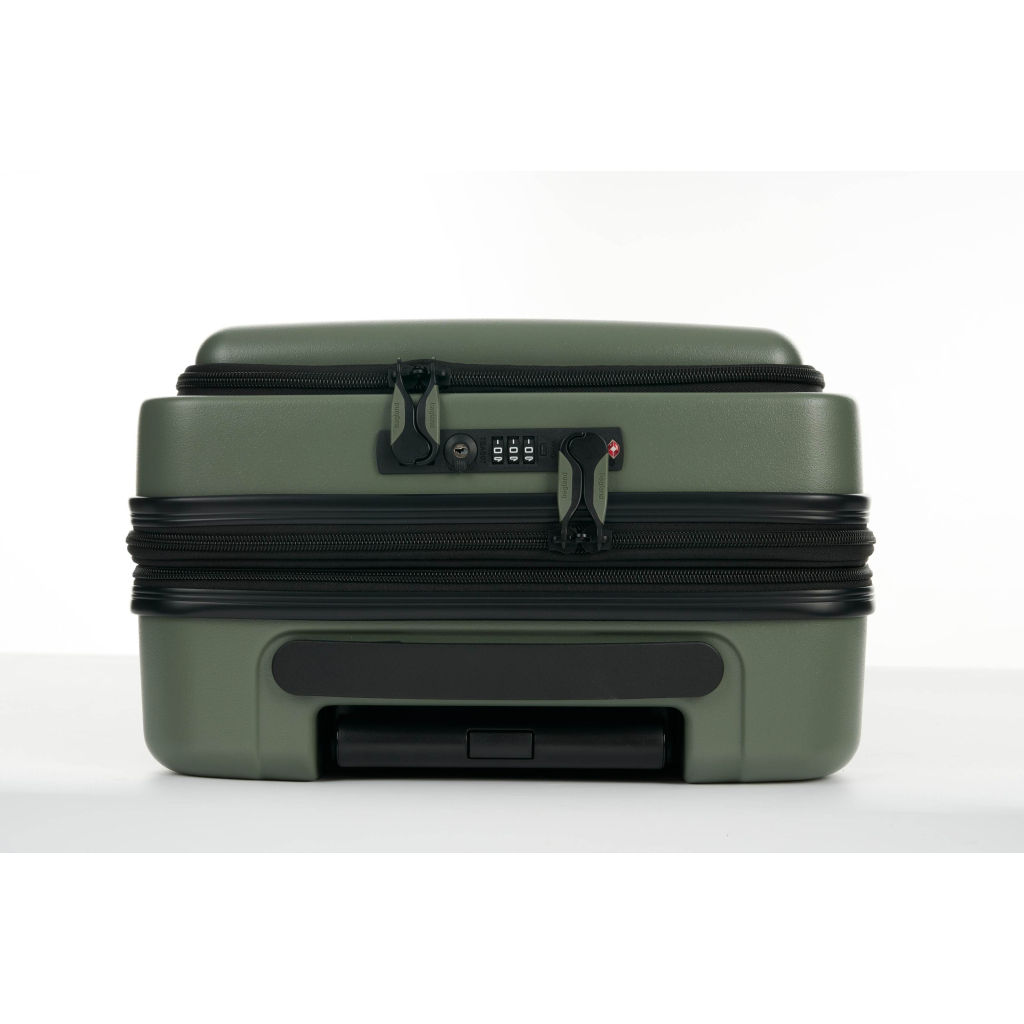 Валіза Bagland маленька 40 л хакі (1140721770) - зображення 10