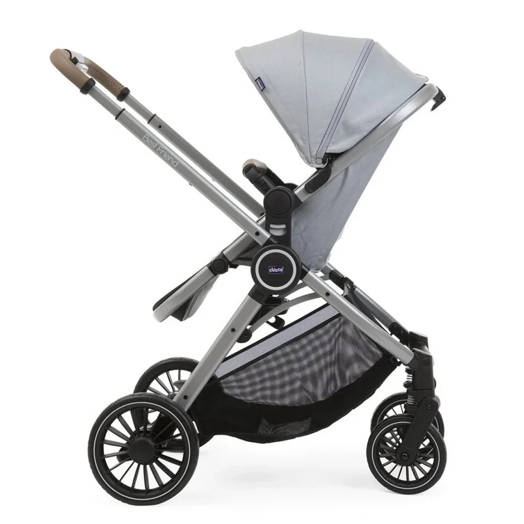 Коляска Chicco 2 в 1 Best Friend Pro Light Сіра (79866.30.04) - зображення 7